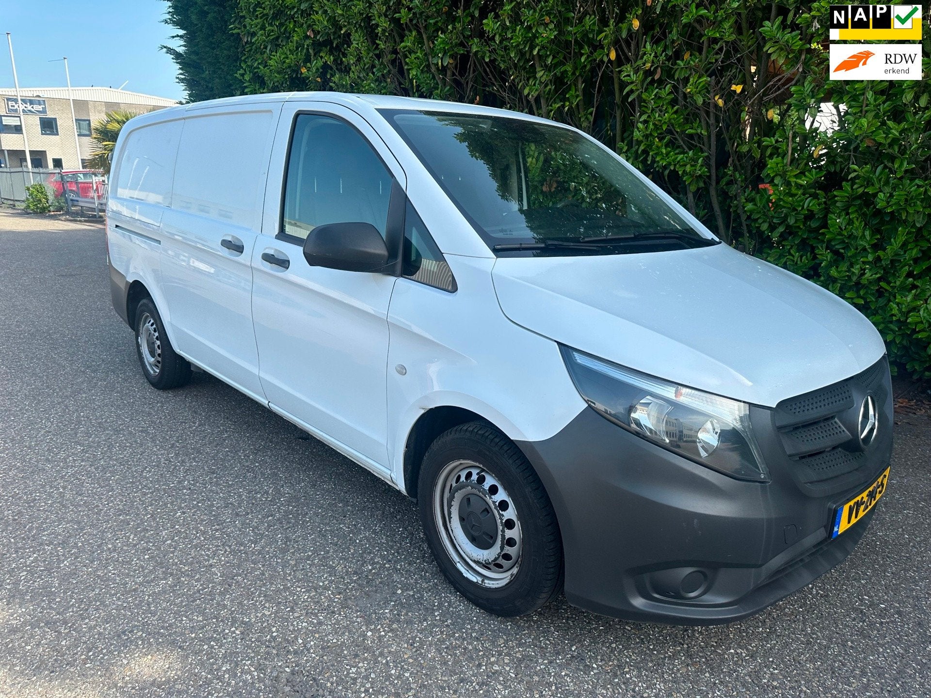 Mercedes-Benz Vito 109 CDI Lang Bj’05-2016 AIRCO SCHAKEL !, Auto's, Voorwielaandrijving, Euro 5, Gebruikt, Zwart