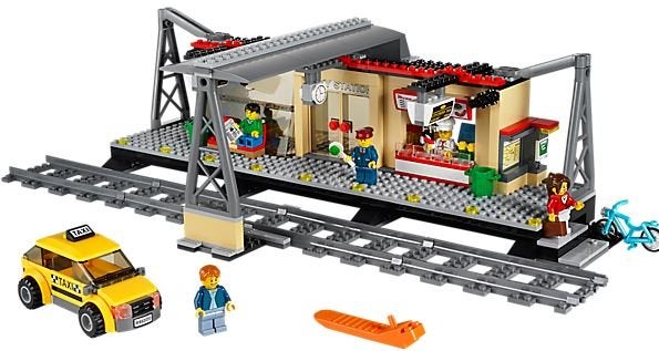 Lego Train - Train Station (60050), Ophalen of Verzenden, Gebruikt, Complete set, Lego