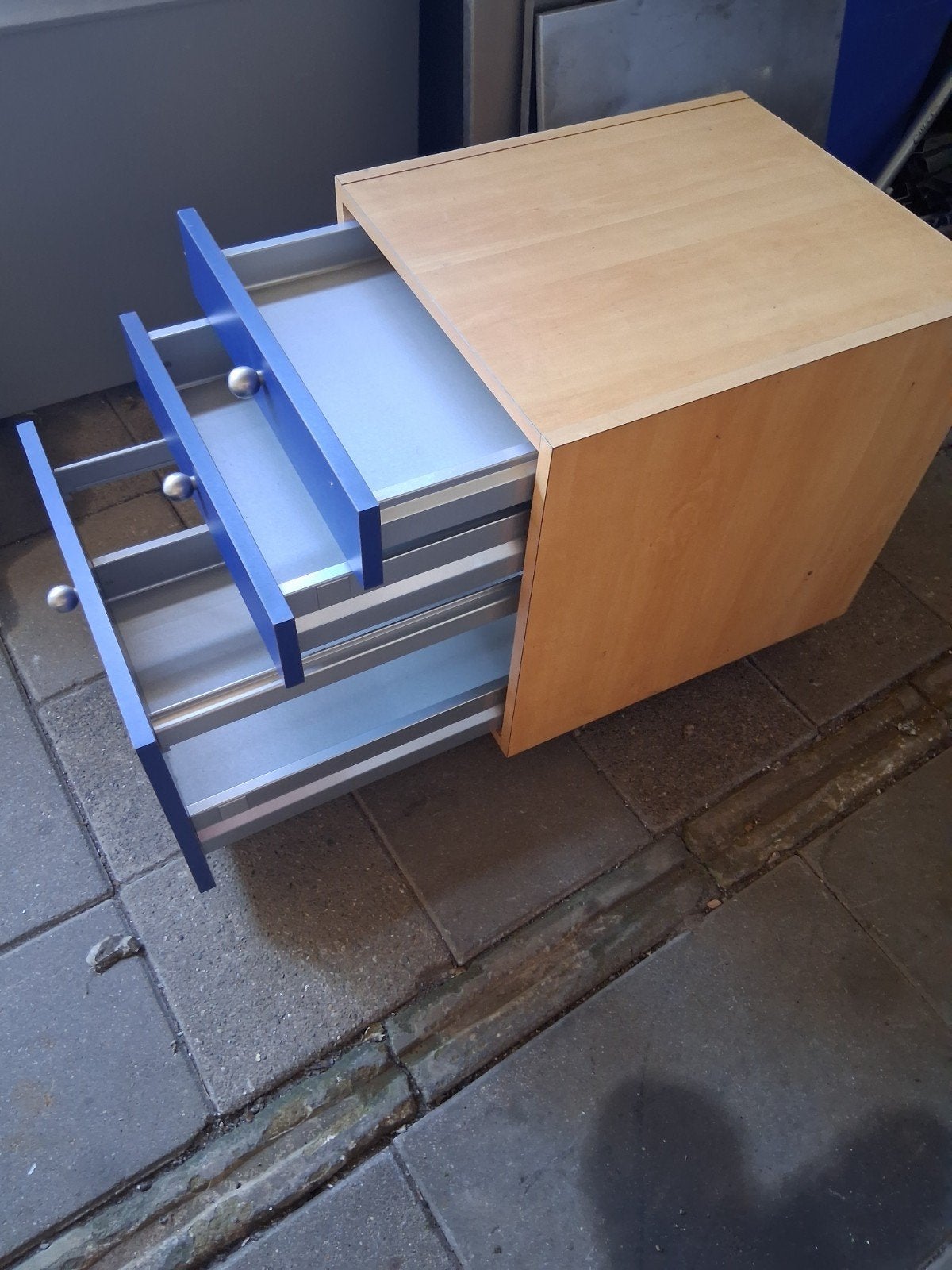 houten bureauklok afm 57 x 38 x 58 cm, Ophalen of Verzenden, 25 tot 50 cm, Minder dan 50 cm, Minder dan 100 cm
