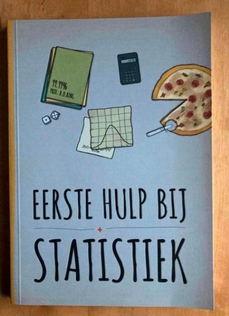 VELDERS, Jasper - Eerste hulp bij statistiek - 9789081972321, Ophalen of Verzenden, Beta, Nieuw, HBO