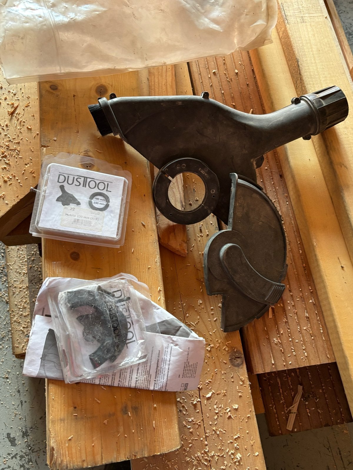 Dusttool stofafzuigkap en accessoires, Ophalen of Verzenden, Gebruikt