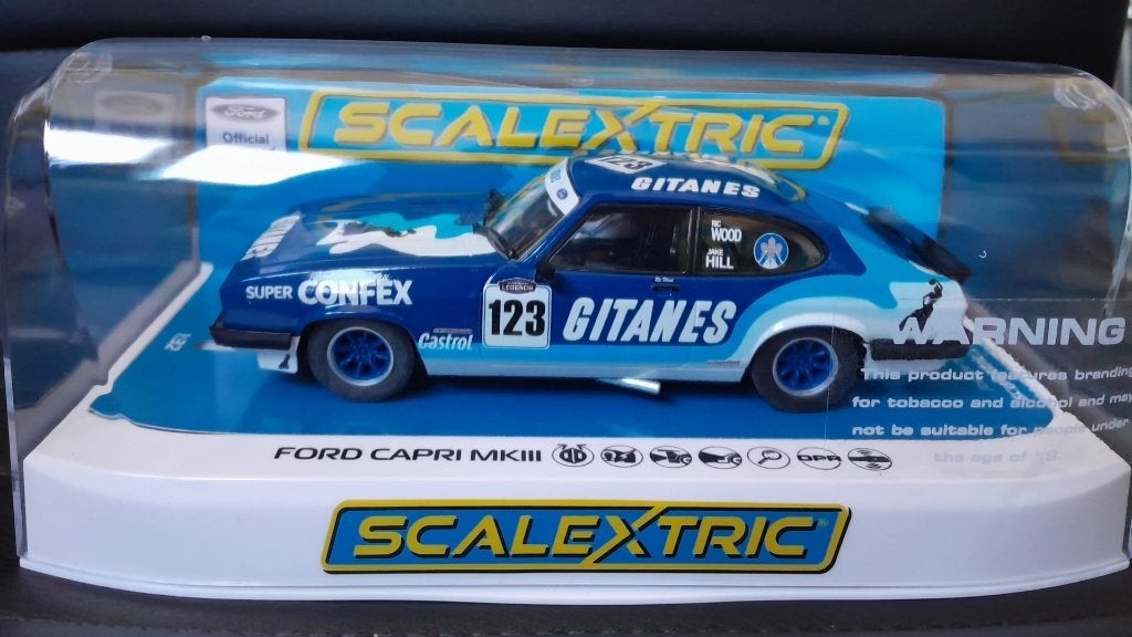 scalextric ford capri met licht, Kinderen en Baby's, Speelgoed | Racebanen, Ophalen of Verzenden, Nieuw, Elektrisch, Overige merken