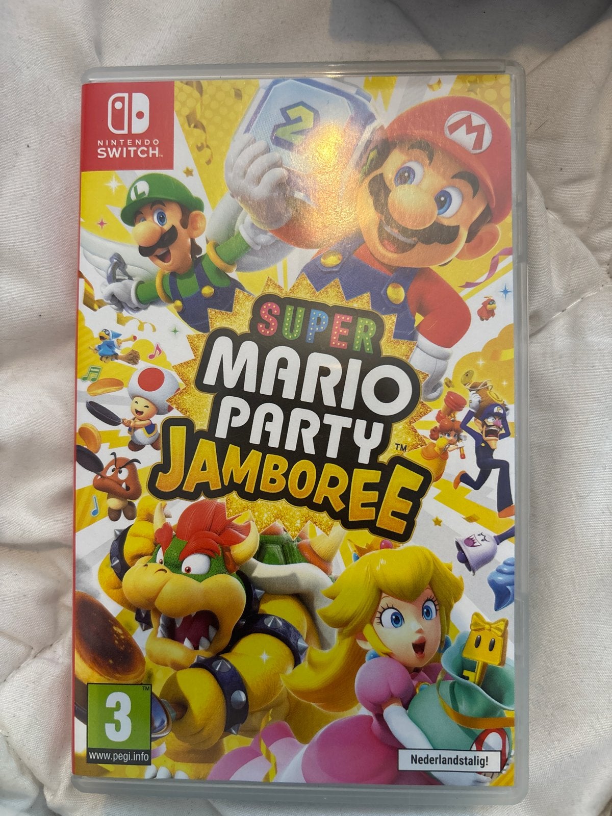 Super Mario Party: Jamboree, Spelcomputers en Games, Games | Nintendo Switch, Zo goed als nieuw, Overige genres, 3 spelers of meer