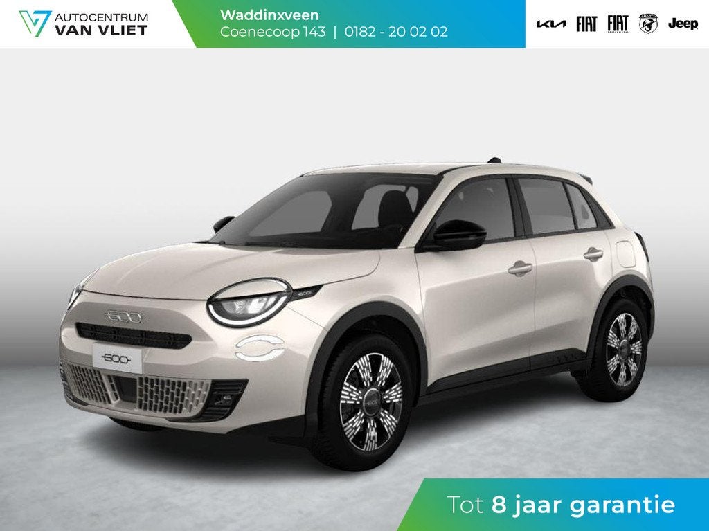 Fiat 600 1.2 Hybrid Urban, Stof, 1199 cc, 620 kg, Origineel Nederlands