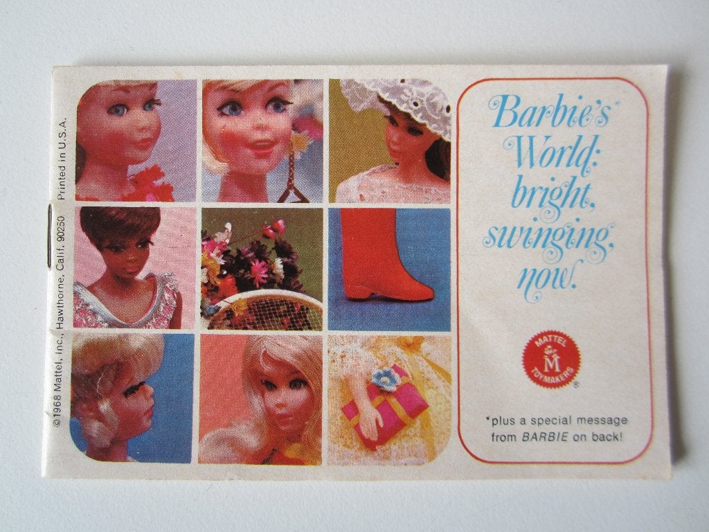 Barbie boekjes  jaren 60, Ophalen of Verzenden, Zo goed als nieuw, Fictie algemeen