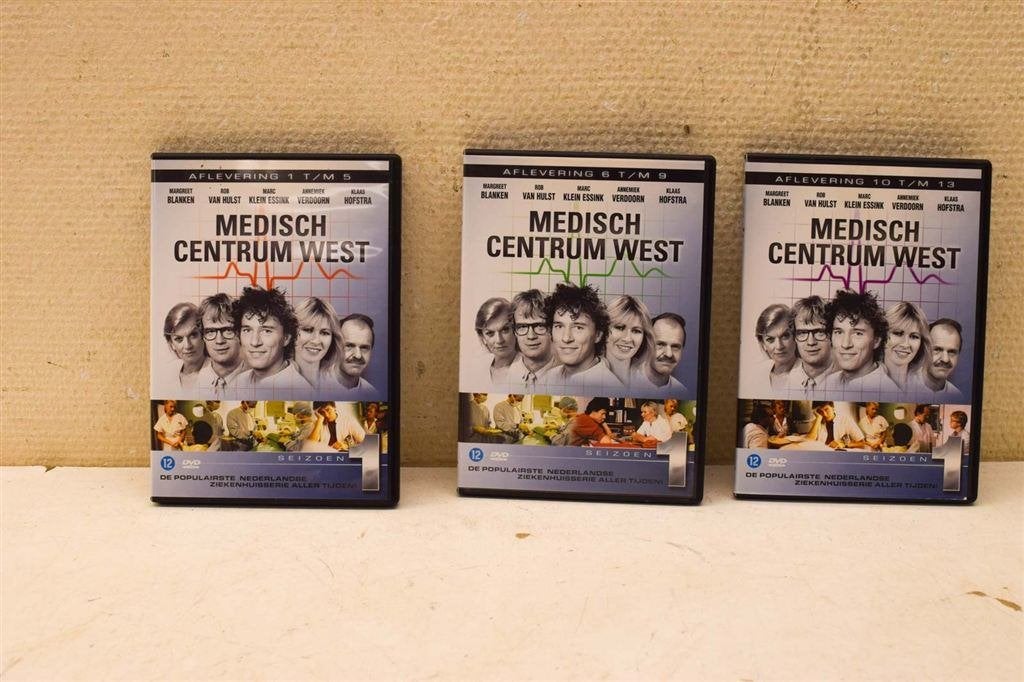 3 DVD box Medisch centrum west seizoen 1 48674, Ophalen of Verzenden, Gebruikt