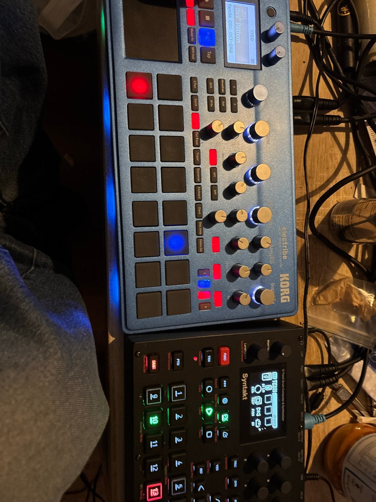 Korg Electribe E2 BLAUW- Zo goed als nieuw, Korg, Zo goed als nieuw, Met midi-aansluiting, Overige aantallen