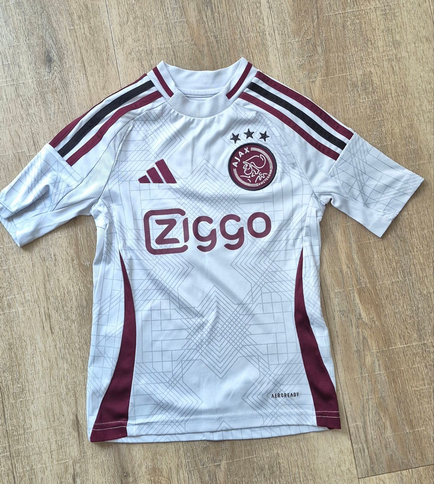 Ajax tenue maat 128 - Hato 4, Adidas, Gebruikt, Ophalen of Verzenden, Setje