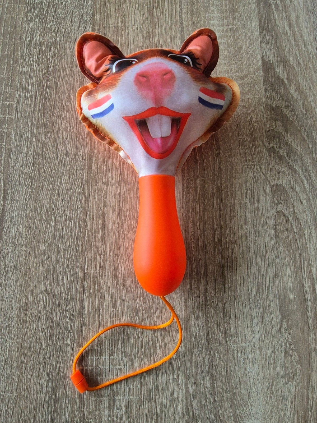 Oranje AH Hamster Sambabal WK/EK Voetbal, Verzenden, Gebruikt