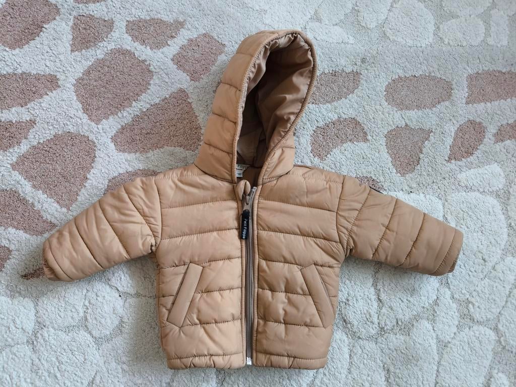 Petit Filippe winterjas/puffer jacket maat 74, Kinderen en Baby's, Ophalen of Verzenden, Zo goed als nieuw, Jongetje of Meisje