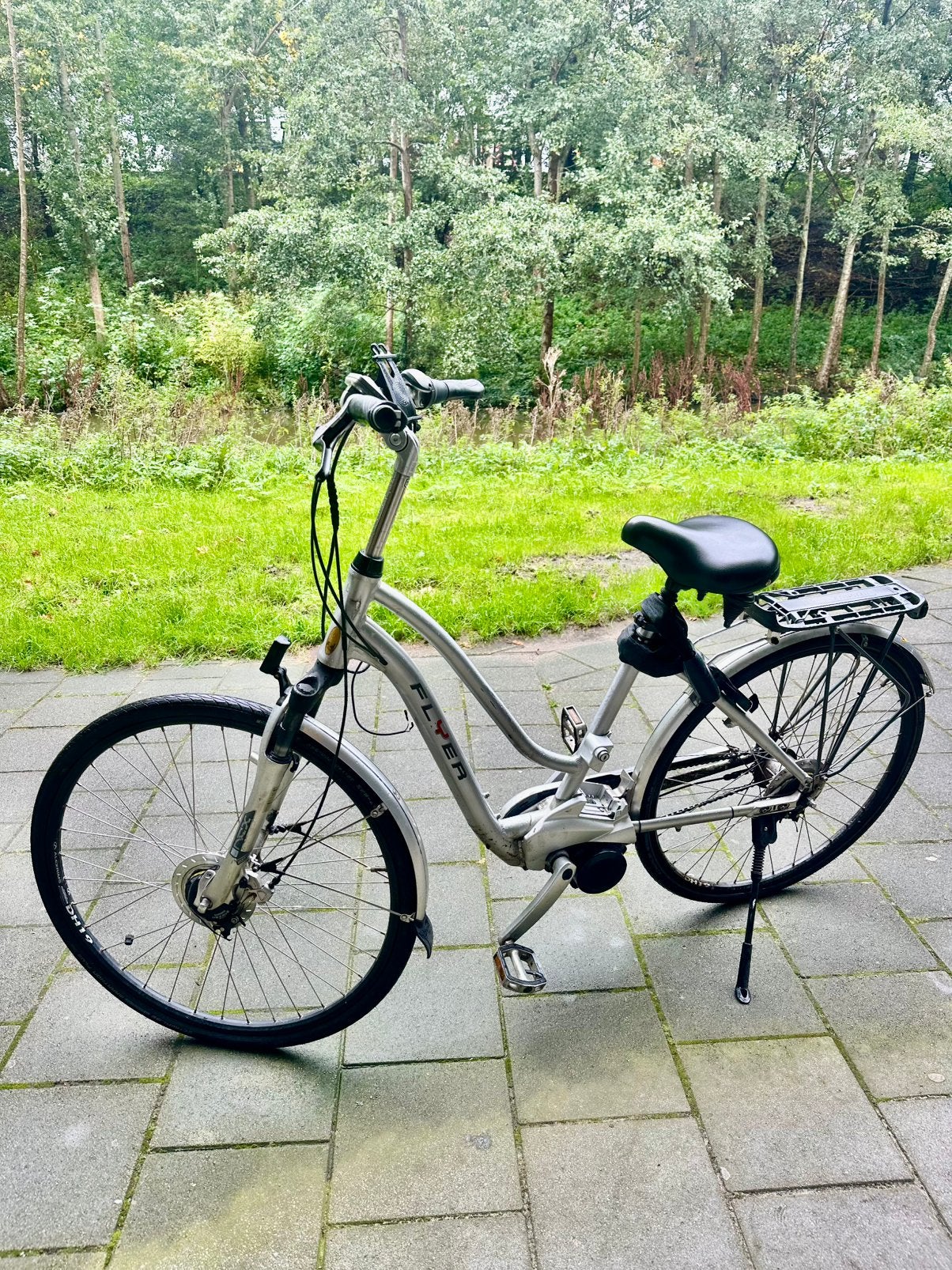 Flyer electric bike, Gebruikt, 51 tot 55 cm, 30 tot 50 km per accu, Ophalen
