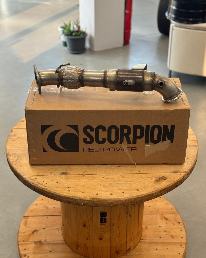 Scorpion Downpipe high flow cat - Ford Focus ST ST250 12-19