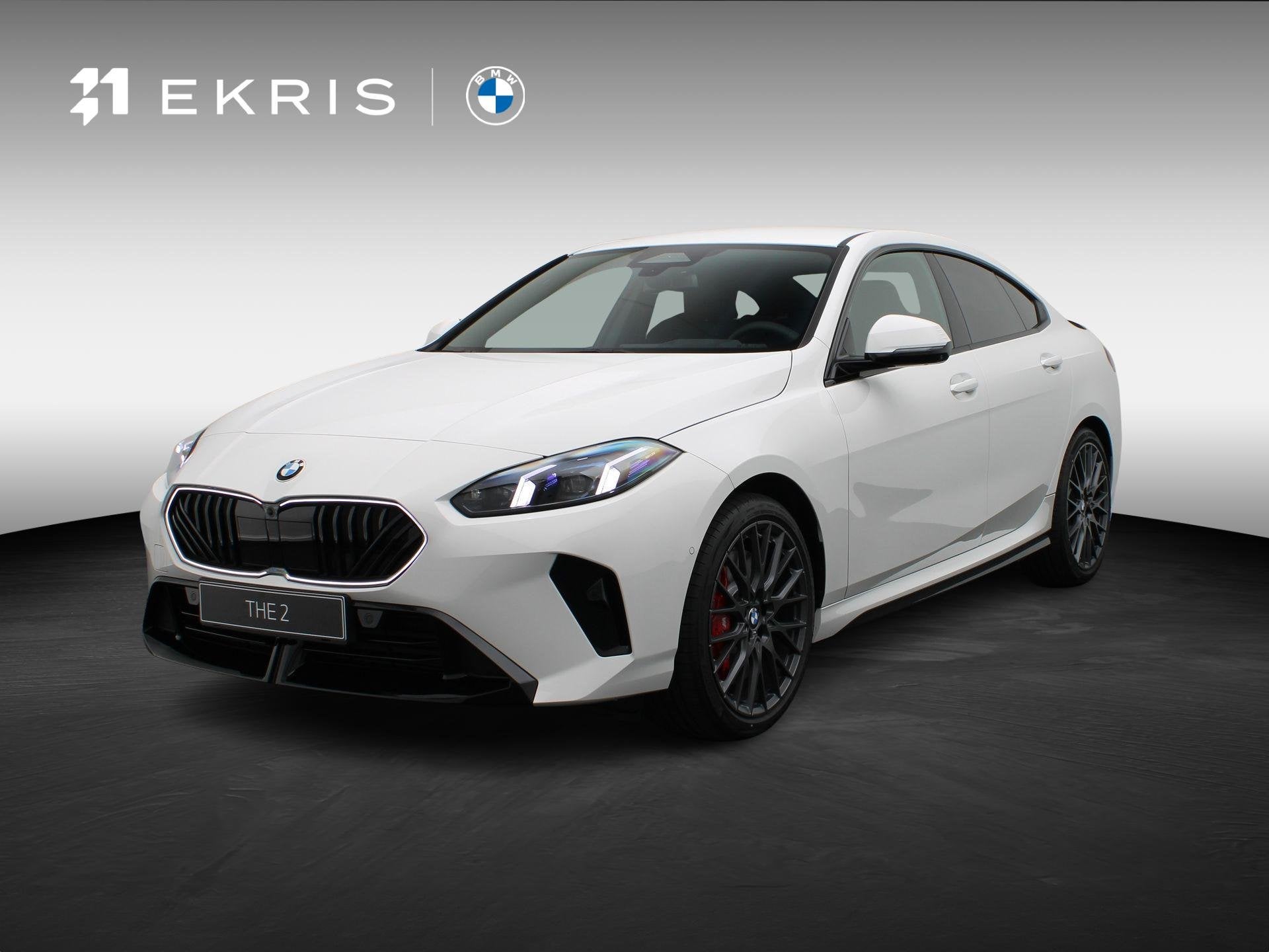 BMW 2 Serie Gran Coupé 220 High Executive M Sportpakket Pro, Auto's, Stof, 156 pk, Stuurwielverwarming, Wit
