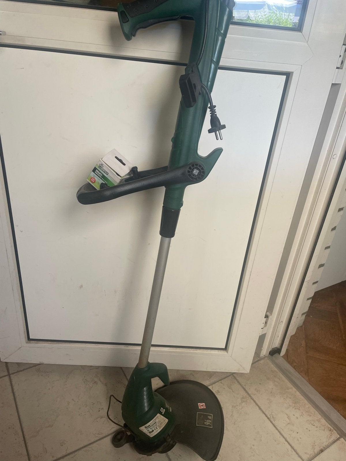 Elektrische bosmaaier Mr. Gardener met extra draad, Ophalen, Gebruikt, Elektrisch