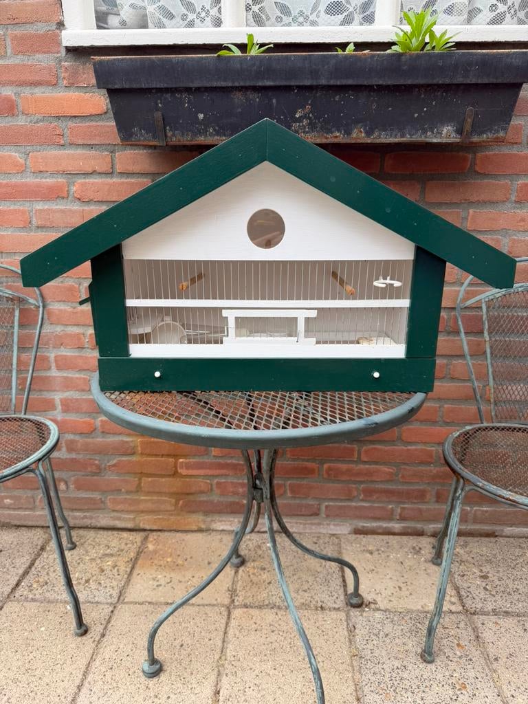 Mooie vogelkooi, Ophalen, Zo goed als nieuw