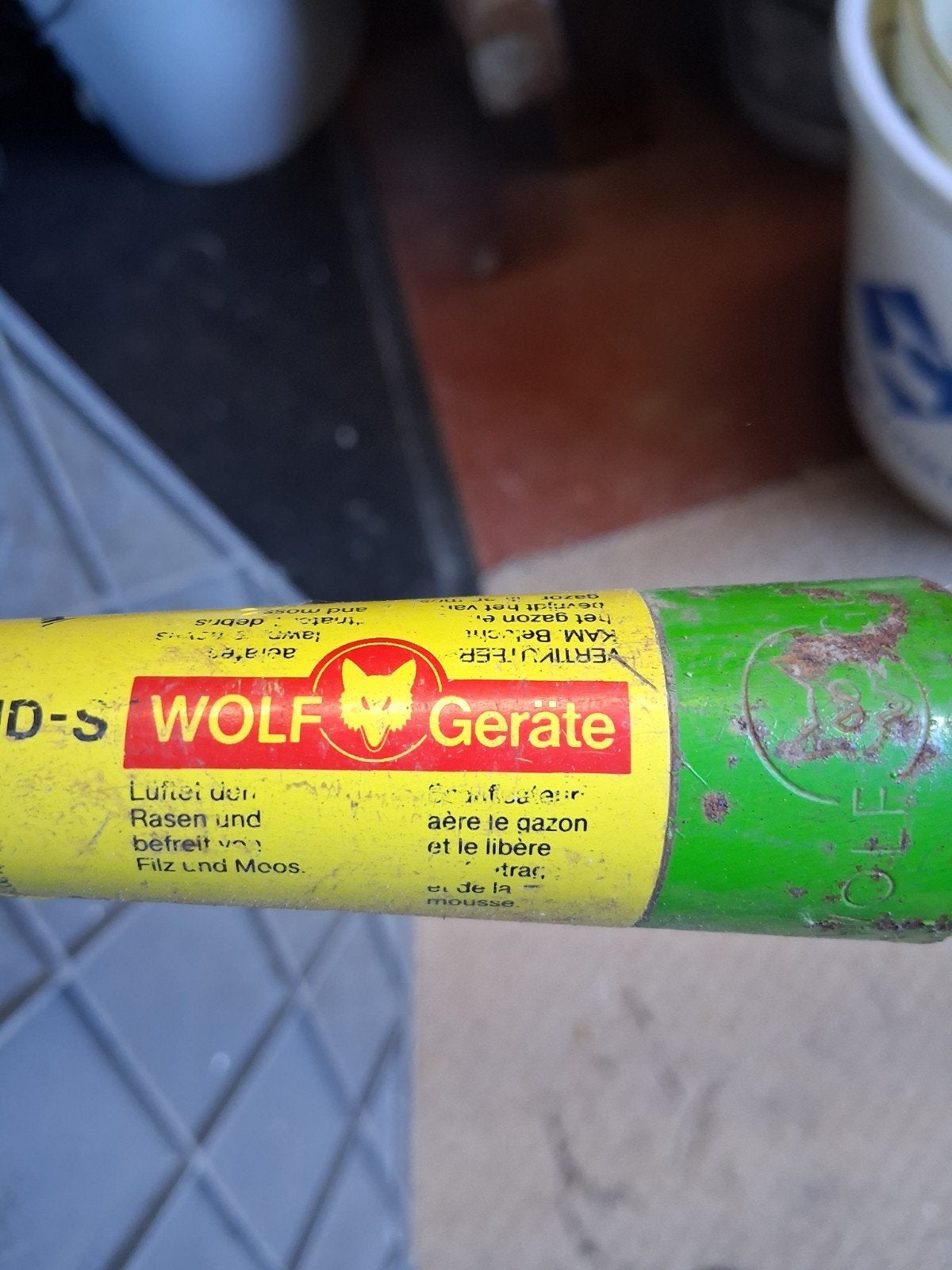 Wolf Garten Verticuteerhark - Gebruikt, Tuin en Terras, Ophalen, Gebruikt, Wolf Garten