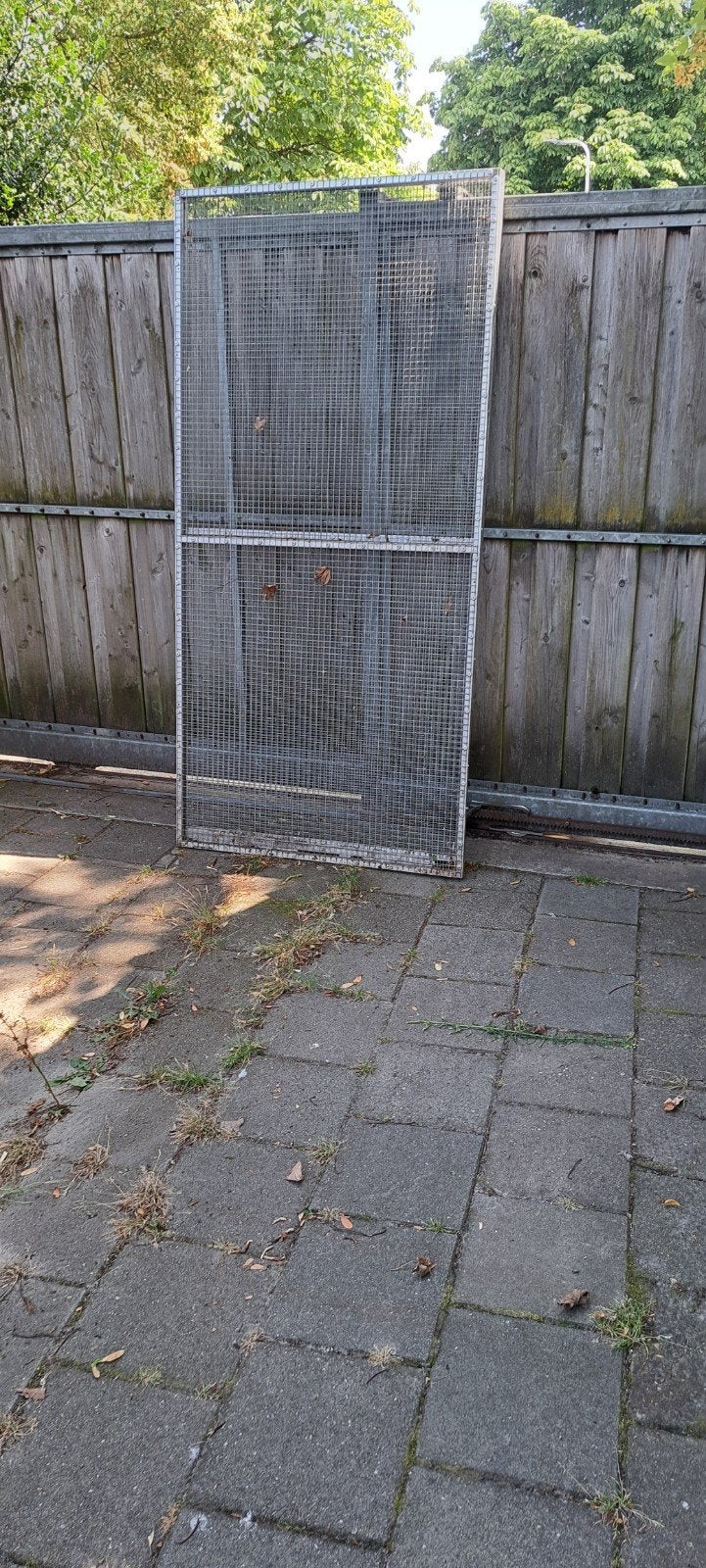 gaaspanelen, Ophalen of Verzenden, Aluminium, Volière