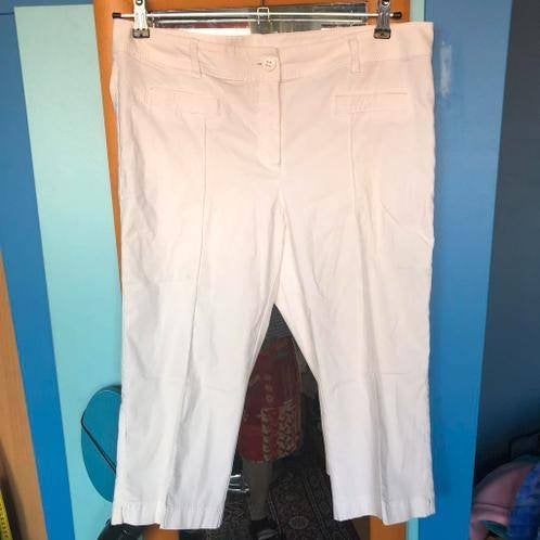 leuke witte bermdua Jessica 42 zgan, Jessica, Verzenden, Wit, Maat 42/44 (L)