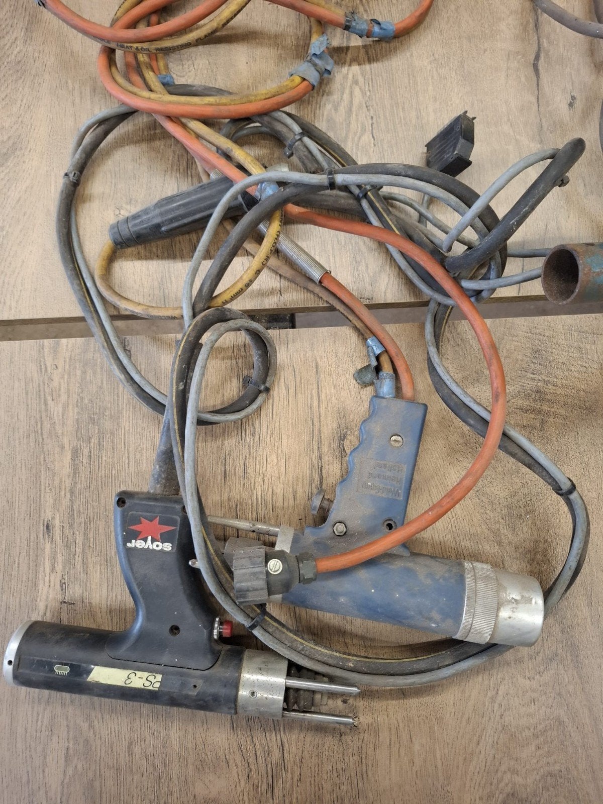 Soyer PS-3 boutlaspistool - Schuur opruiming, Ophalen of Verzenden, Gebruikt, Overige typen