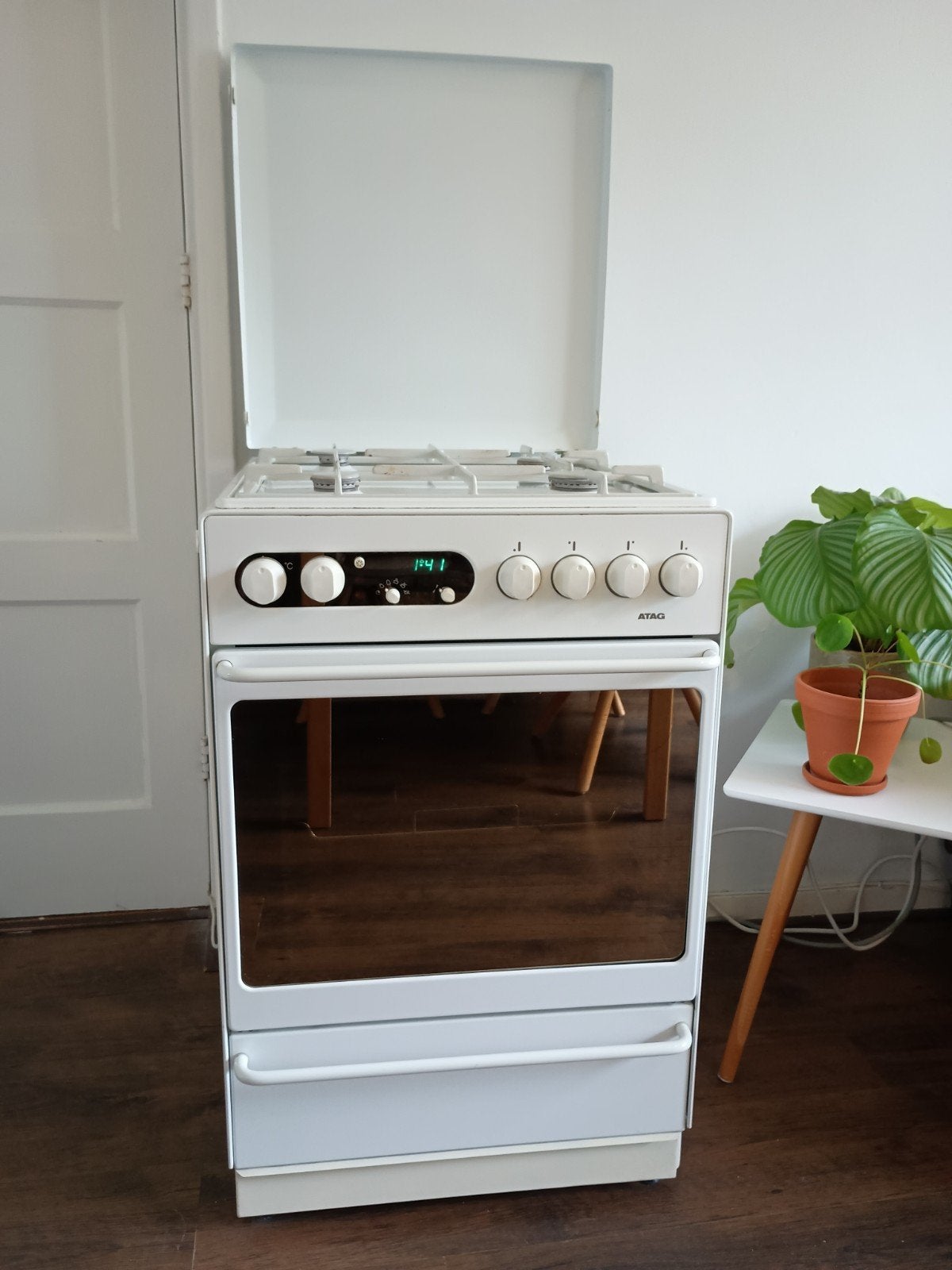 Gasfornuis en elektrische oven | ATAG, Ophalen, Gebruikt, 4 kookzones, Gas