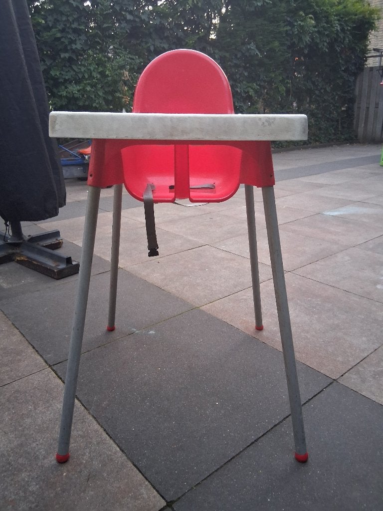 Kinderstoel ikea rood, Ophalen, Gebruikt, Overige typen, Gordel(s)