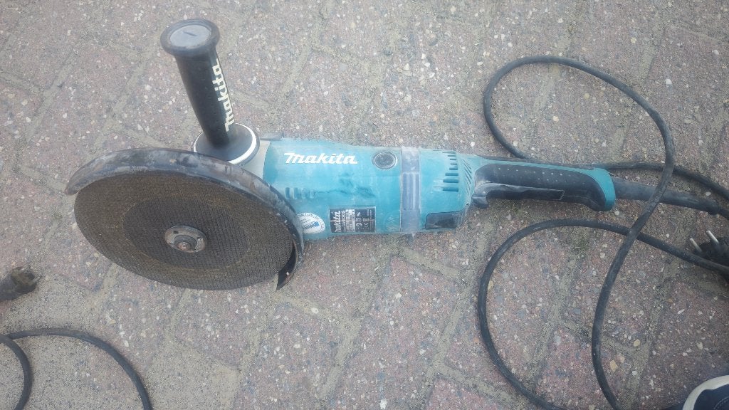 Makita flex slijptol, Ophalen, Gebruikt, 1000 watt of meer, Haakse handslijpmachine
