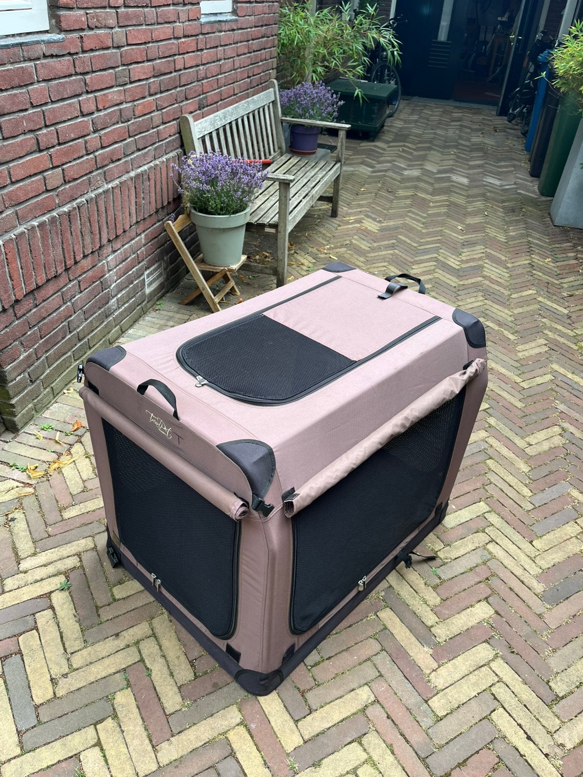 TrendPet Reisbench Hond TPX Soft Bench L, Dieren en Toebehoren, Ophalen, Gebruikt