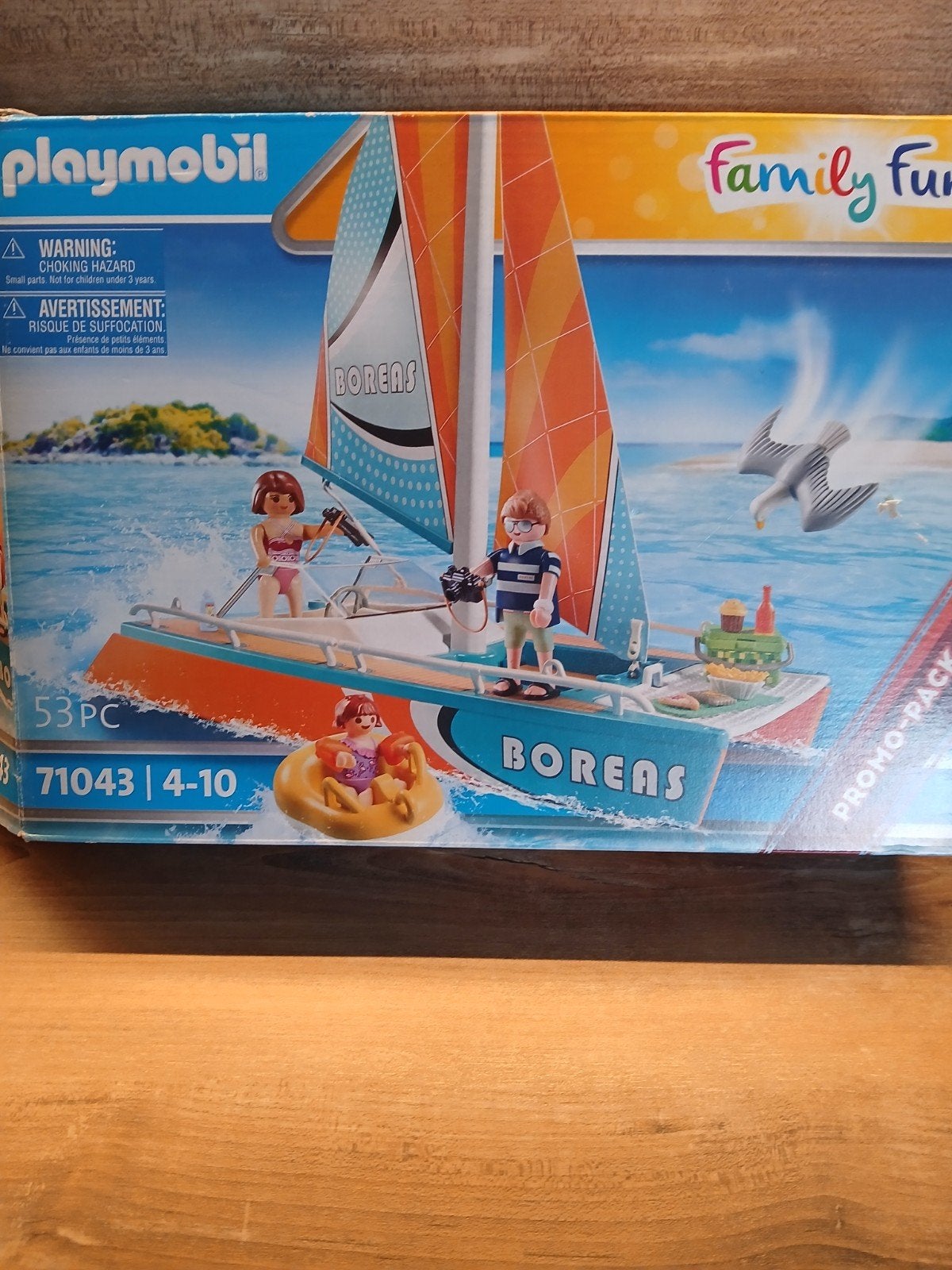 Playmobil Family Fun Zeilboot Boreas 71043, Ophalen, Complete set, Family fun, Zo goed als nieuw