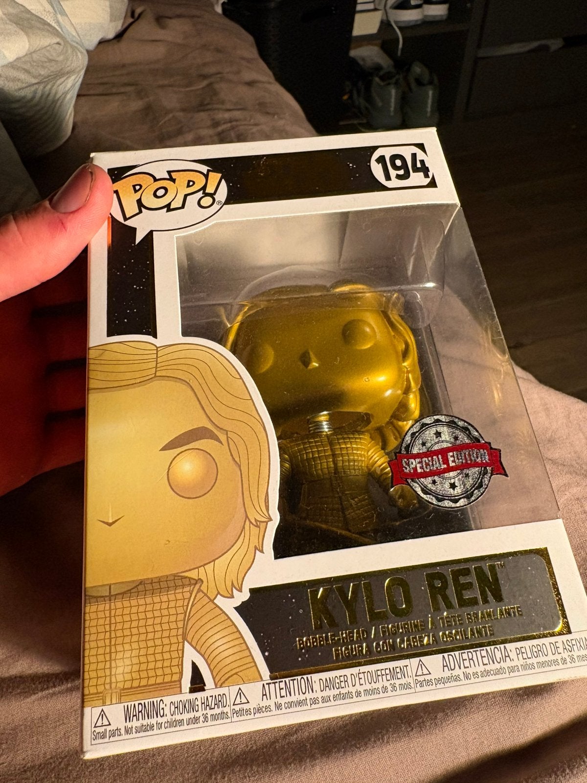 Funko pop kylo ren special edition 194, Ophalen of Verzenden, Zo goed als nieuw
