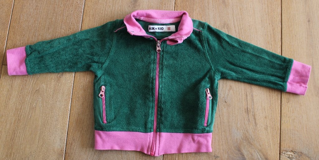 Badstof vestje van Kik Kid 80, Gebruikt, Ophalen of Verzenden, Kik Kid, Truitje of Vestje