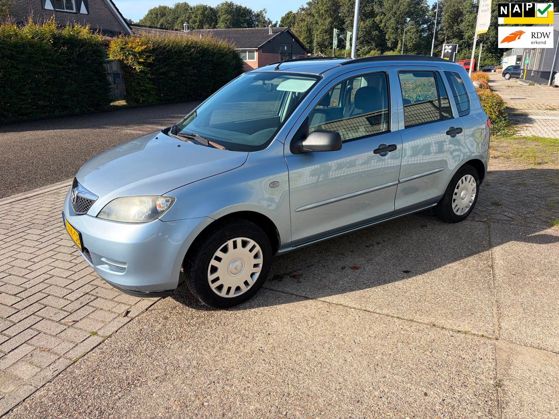 Mazda 2 1.4 Exclusive, Auto's, Voorwielaandrijving, 1025 kg, 15 km/l, Blauw