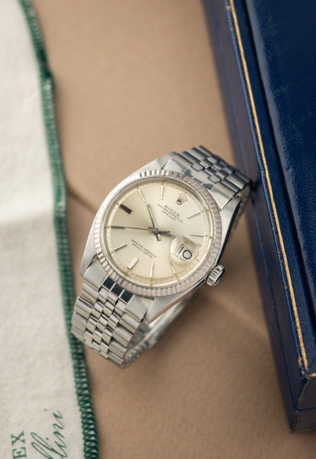 Rolex Datejust 36 Ref. 1601 | Doorstop Dial, Staal, Polshorloge, Ophalen of Verzenden, Zo goed als nieuw