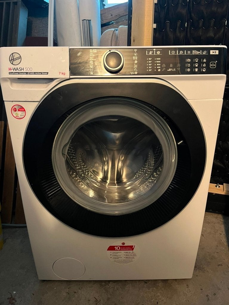 Wasmachine, Ophalen, Zo goed als nieuw, 85 tot 90 cm, 1200 tot 1600 toeren