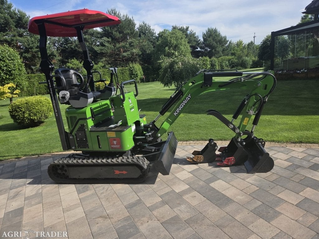 Kingway NX10 Pro Minigraver + Houtgrijper | €6990 NIEUW, Verzenden, Neerkant, KINGWAY, Graafmachine