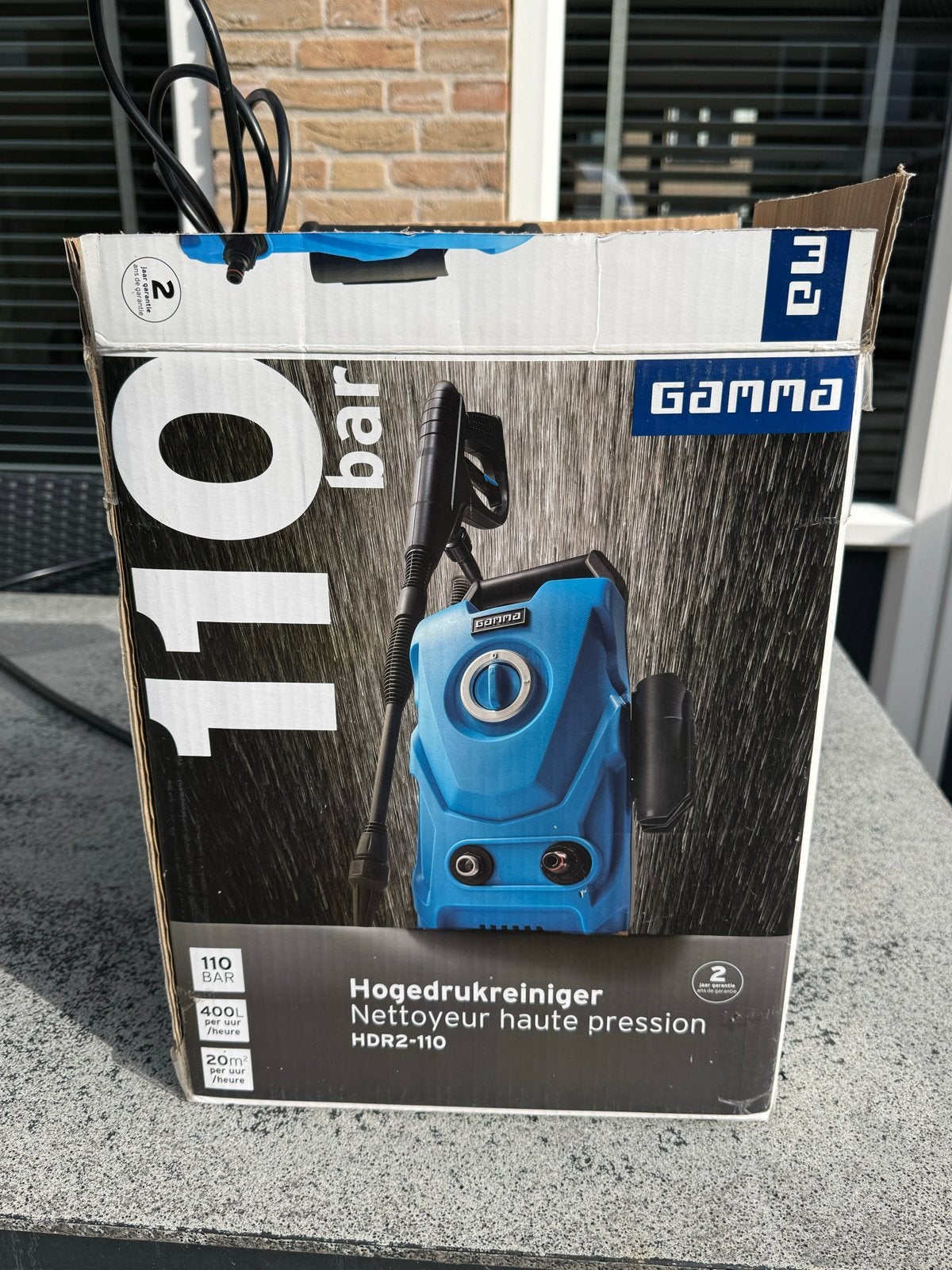 GAMMA Hogedrukreiniger HDR2-110 - Zo Goed Als Nieuw, Ophalen, Nieuw, Elektrisch