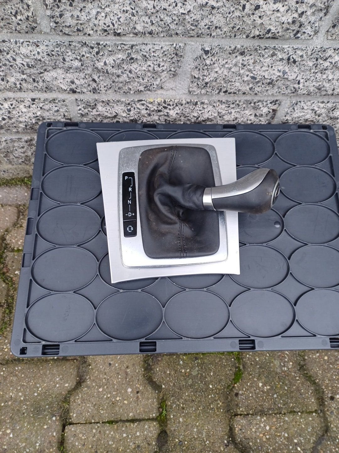 Mercedes-Benz C-Klasse W204 Pookhoes Schakel pookhoes Knop, Gebruikt, -, Ophalen of Verzenden, -