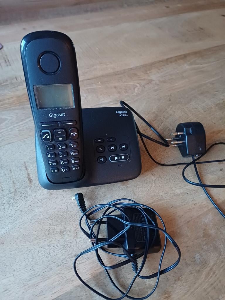 Gigaset A270A met antwoordapparaat, Ophalen of Verzenden, Zo goed als nieuw, 1 handset