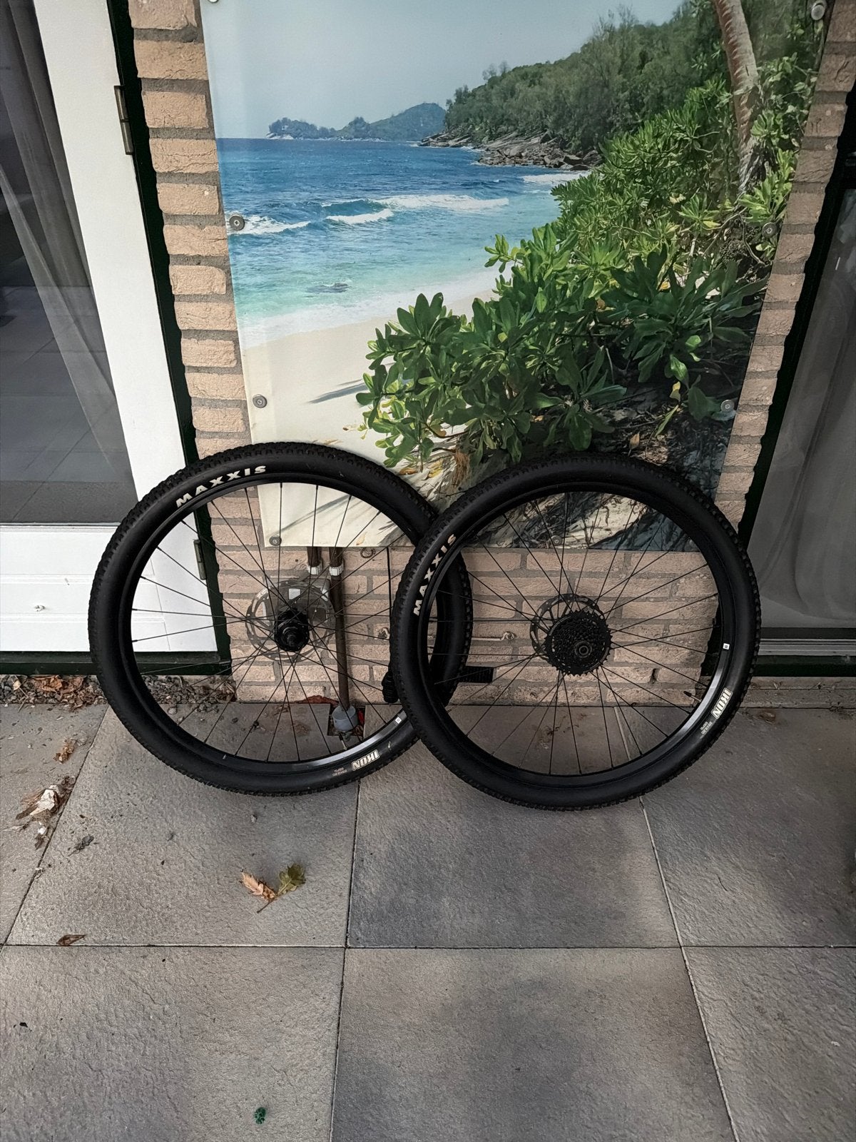 Maxxis Ikon 29 inch wielen met banden en cassette, Fietsen en Brommers, Fietsonderdelen, Wiel, Nieuw, Ophalen of Verzenden, Aluminium