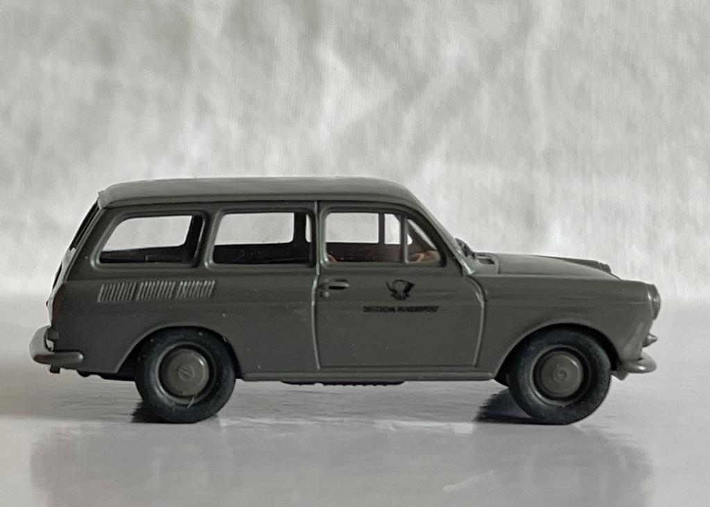 Brekina: VW 1600 Variant "Deutsche Bundespost", Ophalen of Verzenden, Zo goed als nieuw, Auto, Brekina
