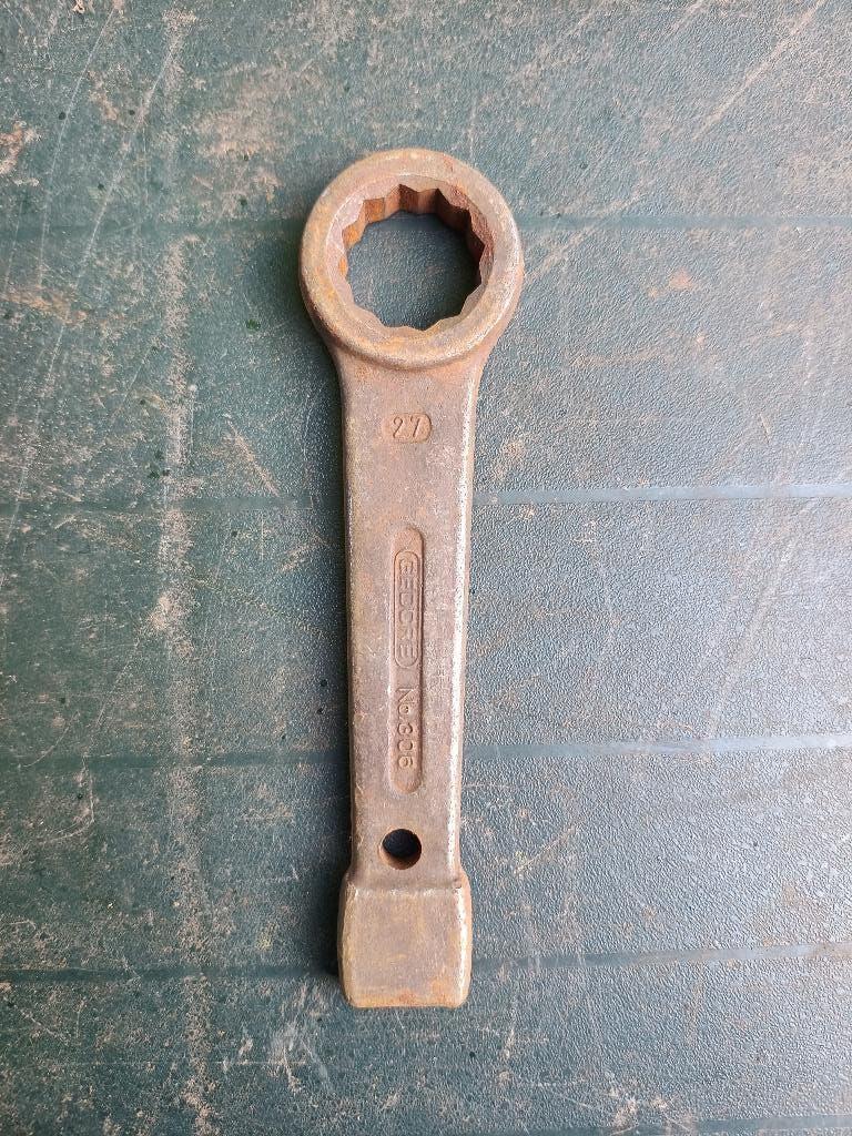 Gedore slagsleutel 27mm, Ophalen of Verzenden, Gebruikt