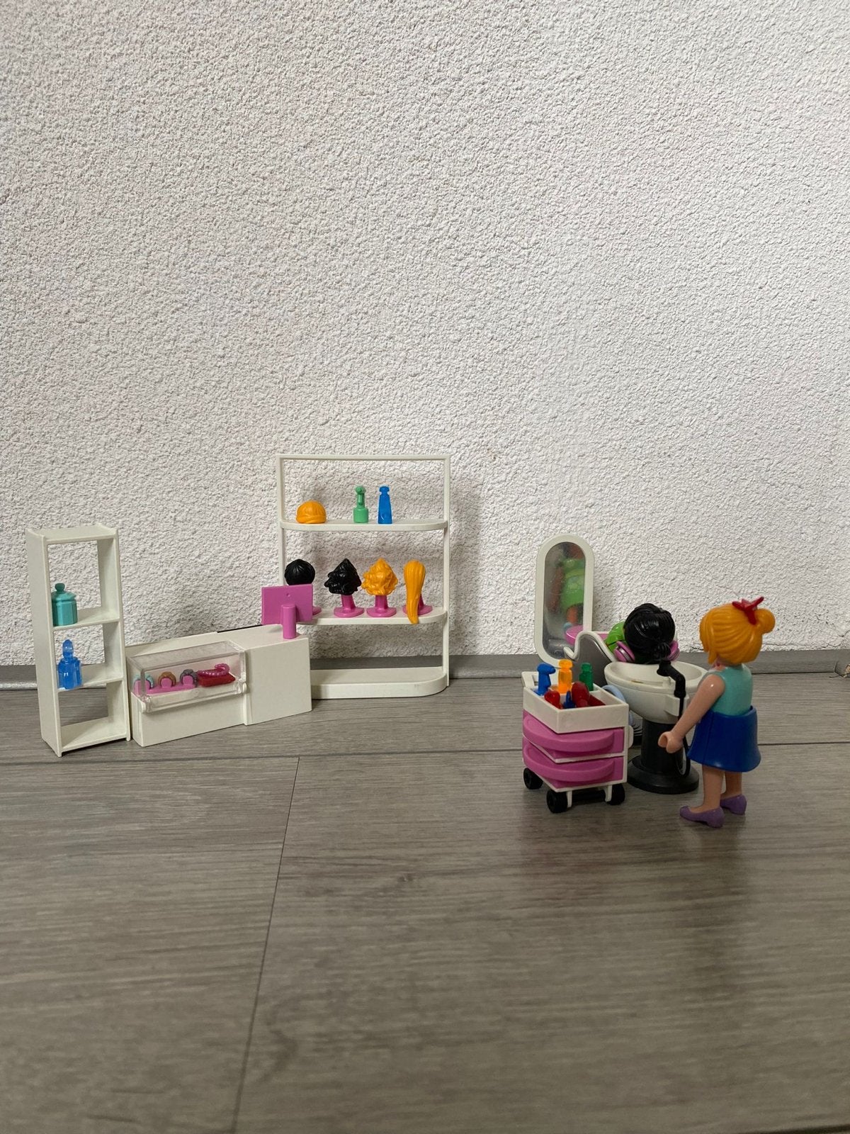 Playmobil Kapsalon met accessoires, Ophalen of Verzenden, Gebruikt, Jongen of Meisje