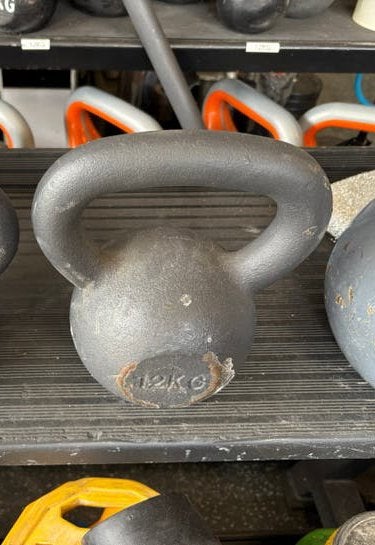 Kettlebell 12 kg gewicht, Gebruikt, Gewichten, Ophalen of Verzenden, 12 kg