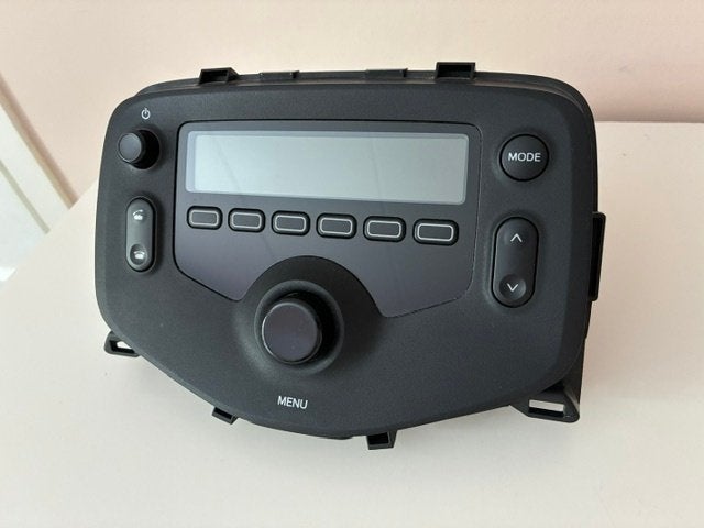Originele radio voor Peugeot 108 / Citroen C1 / Toyota Aygo, Ophalen of Verzenden, Zo goed als nieuw
