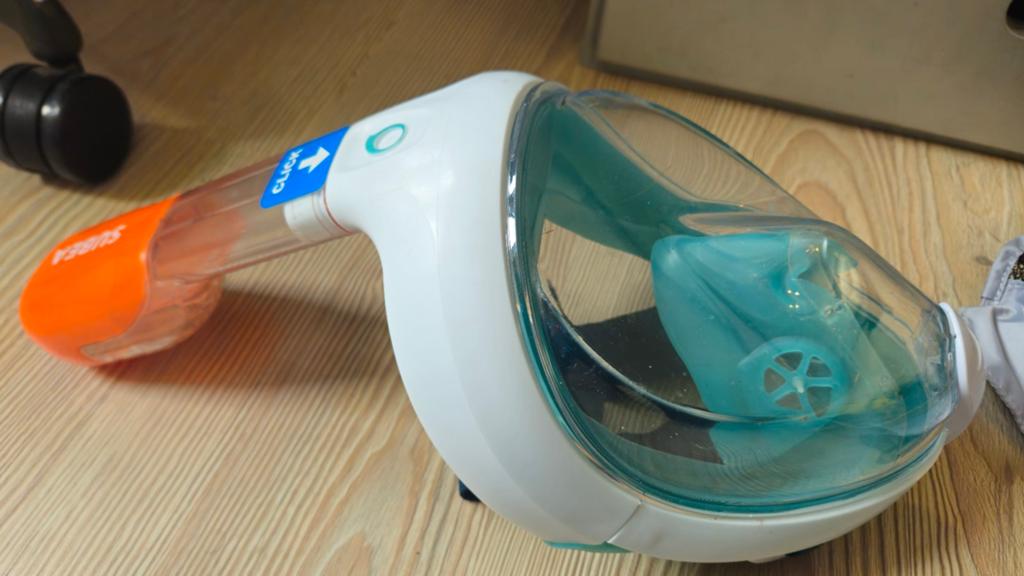 Snorkelmasker - Volgelaatsmasker voor snorkelen, Ophalen of Verzenden, Gebruikt, Snorkelmasker
