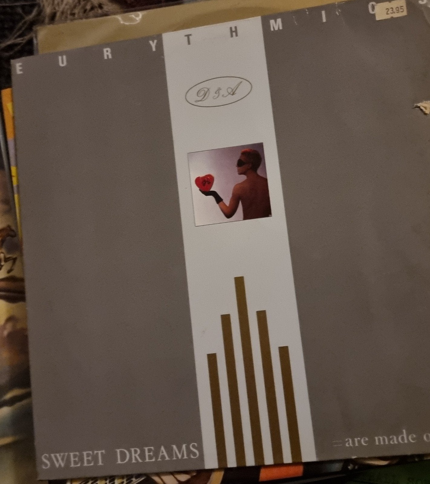 Eurythmics - Sweet Dreams (Are Made of This) LP, Cd's en Dvd's, LP, Gebruikt, Pop, Ophalen of Verzenden