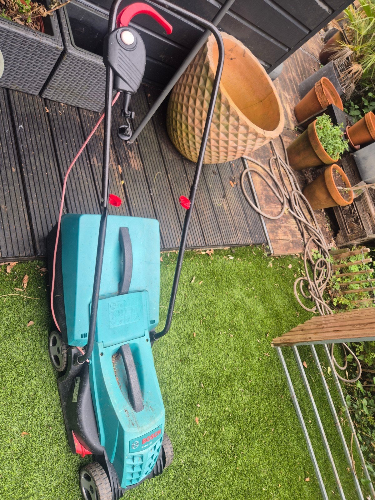 Electrische grasmaschine Bosch, Ophalen, Gebruikt