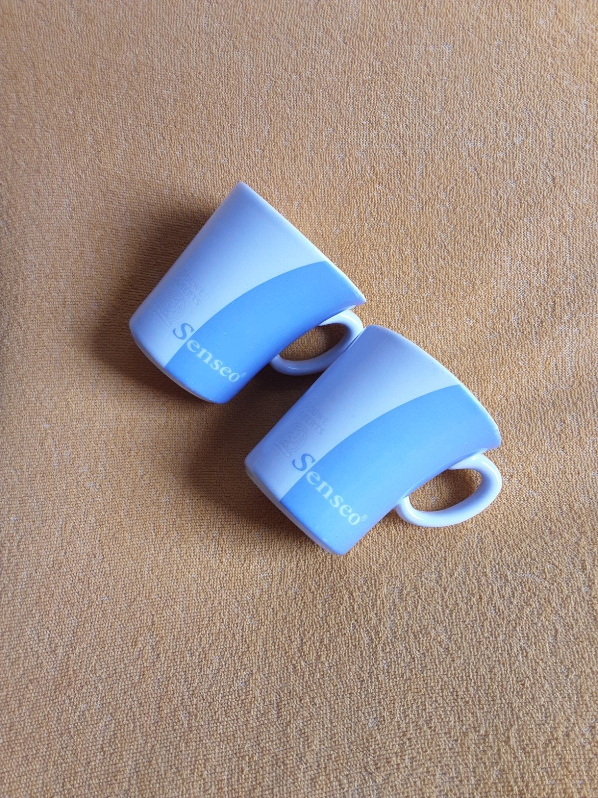 Senseo Koffiekopjes - Set van 2, Ophalen of Verzenden, Zo goed als nieuw, Steen/keramiek, Overige merken
