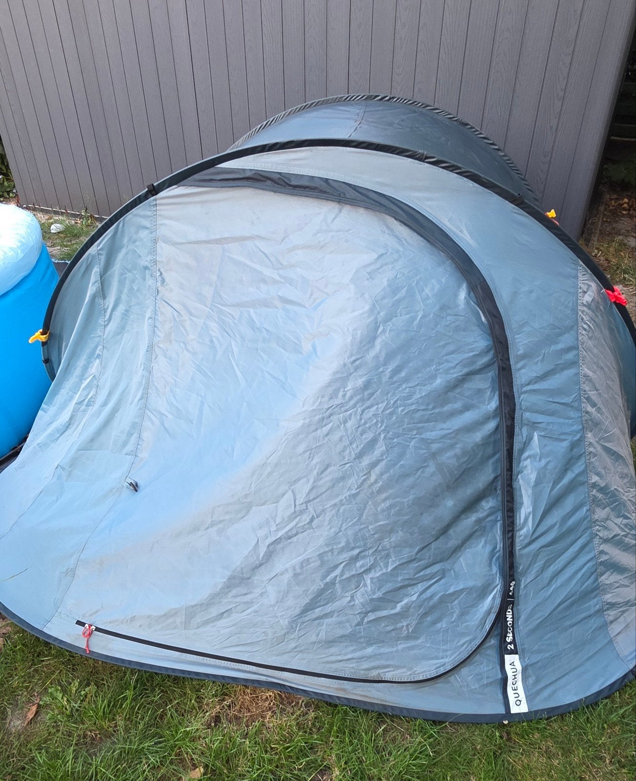 Quechua popup 2 Seconds pop-up tent voor 3 personen, Caravans en Kamperen, Ophalen of Verzenden, Zo goed als nieuw, Tot en met 3