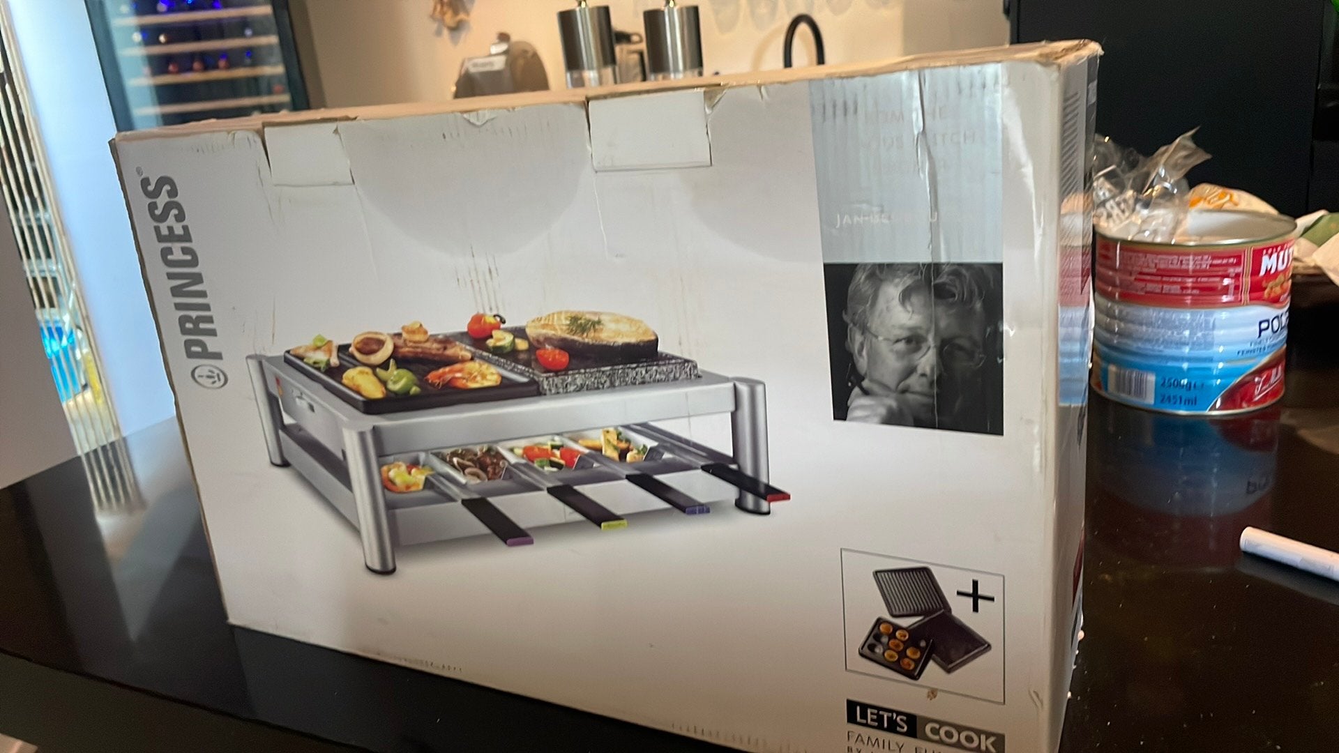 Princess gourmette/steengrill, Huis en Inrichting, Ophalen of Verzenden, Zo goed als nieuw