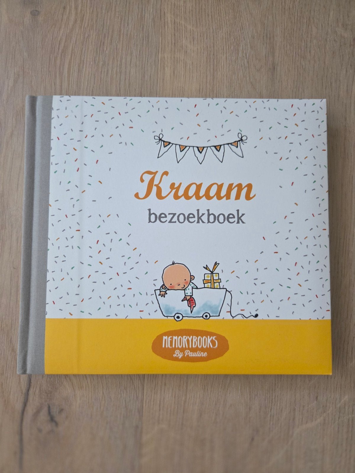 Nieuw Kraambezoekboek - by Pauline, Ophalen of Verzenden, Nieuw